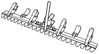 Bild von Kommunal- Schwinghebel- Mähbalken 105cm