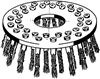 Bild von Wildkrautbürste feste Flächen WE 75cm