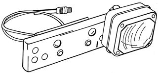 Bild von Arbeitscheinwerfer